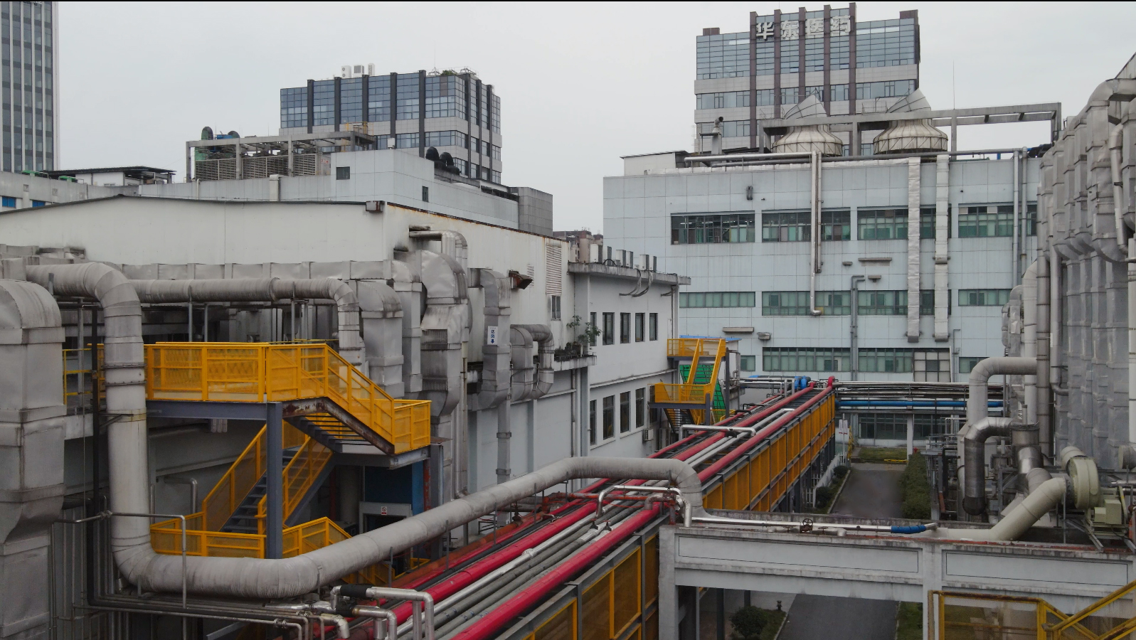 中美华东医药大分子中试平台建设项目平台及钢棚安装工程